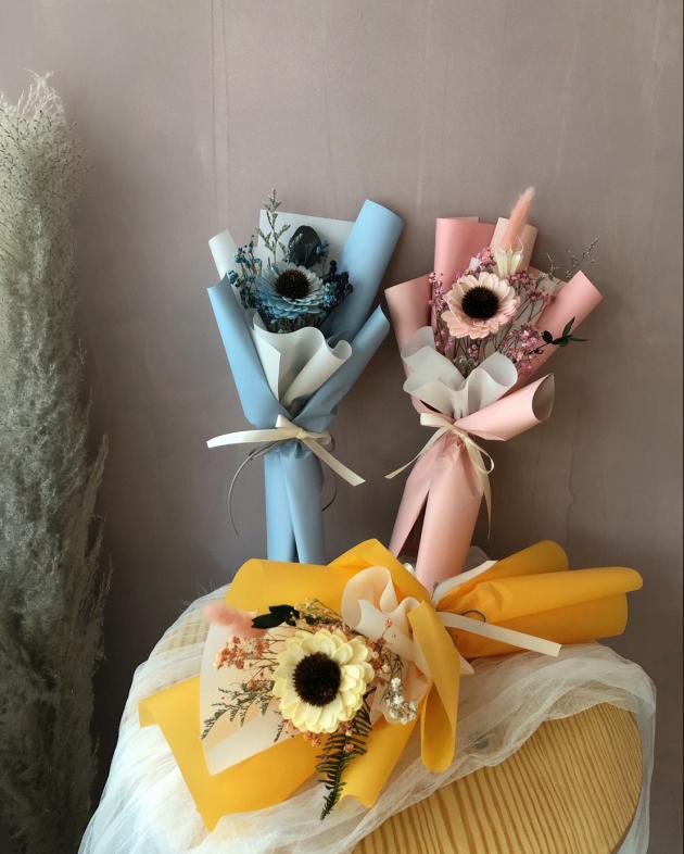 向日葵單枝花束
